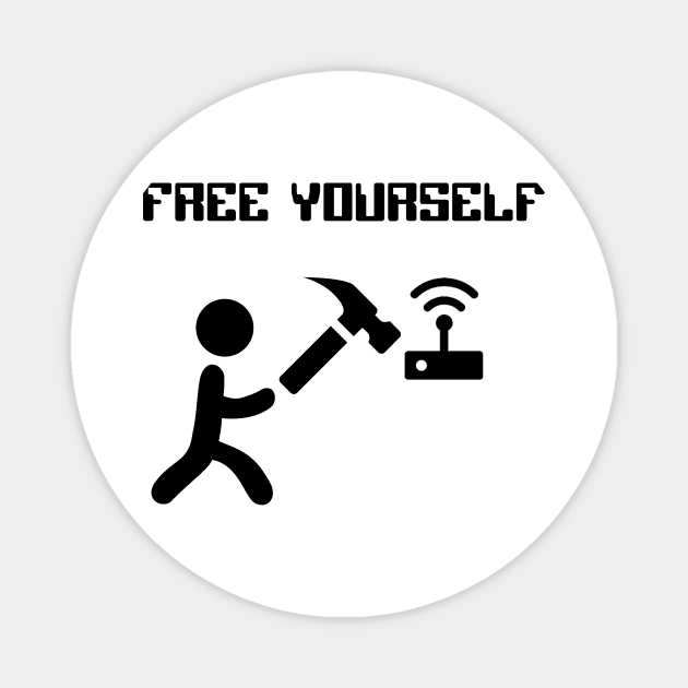 Free yourself Magnet by Daf1979